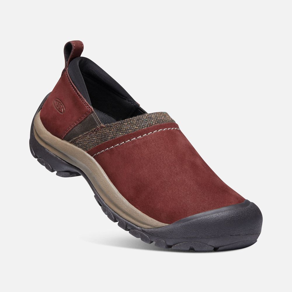 Slip-On Keen Femme Rouge Foncé | Kaci Ii Hiver | IJKAN-5903